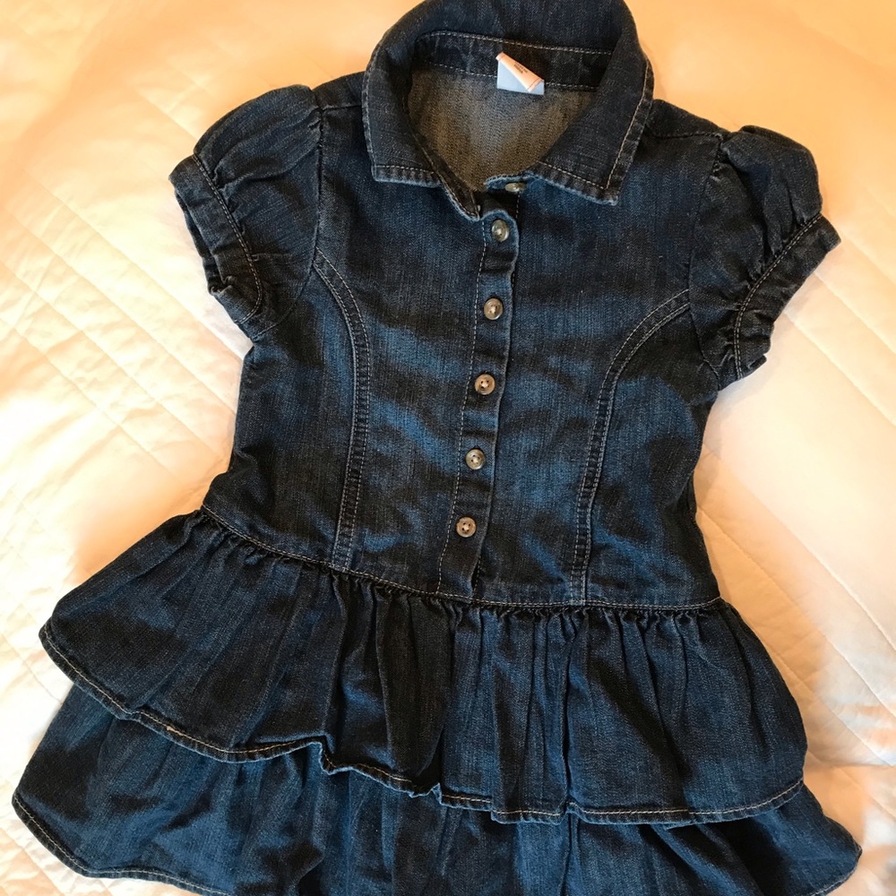 Girls jean dress